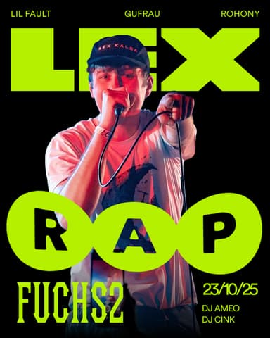 LEX RAP plakát 3