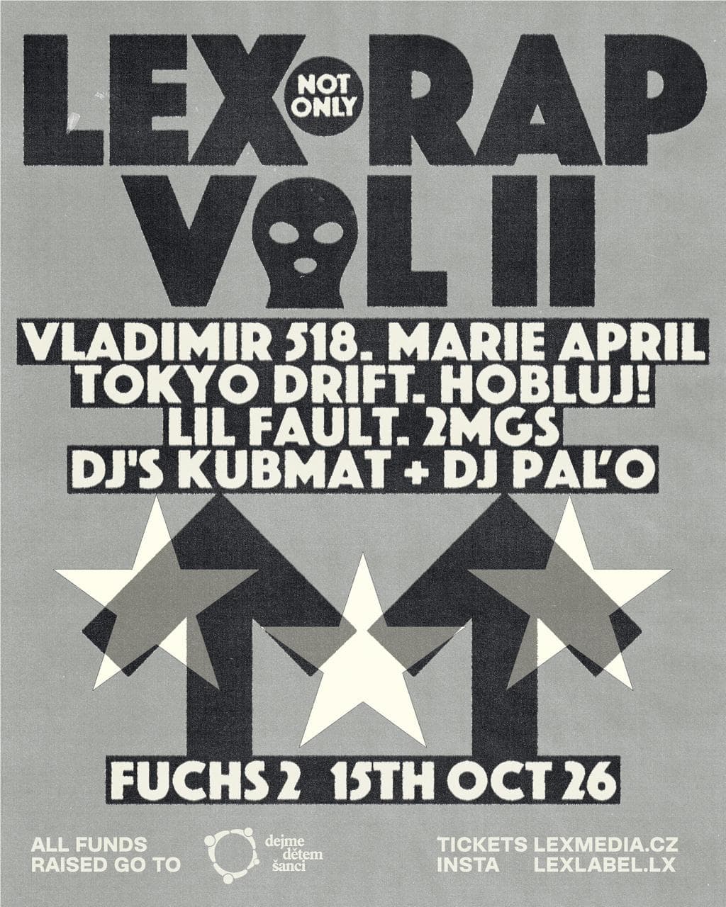 LEX RAP vol. 2 plakát